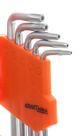 Zestaw 18 imbusów kulkowych + gwiazdkowych KD10297 - KRAFT&DELE