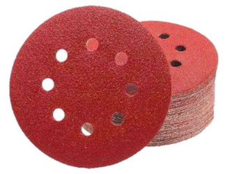 Papier ścierny 50szt. krążek 125mm P40 na rzep KD11807 - KRAFT&DELE