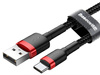 BASEUS Kabel USB Type C 0,5m (CATKLF-A91) Black+Red