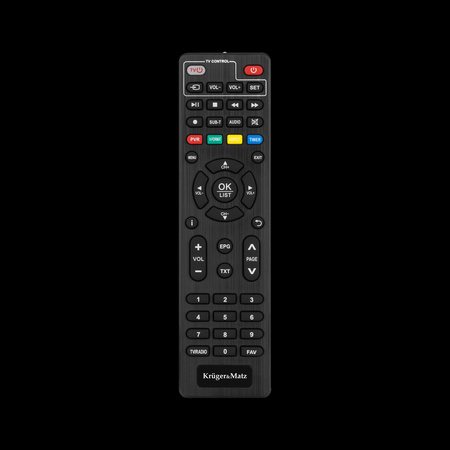 Tuner DVB-T2 H.265 HEVC Kruger&Matz