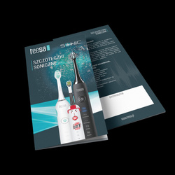 Ulotka Teesa Sonic Szczoteczki soniczne do zębów