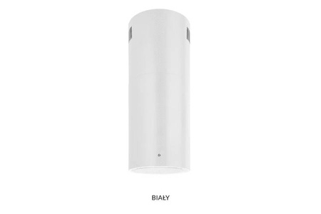 Okap wyspowy Tubus W Long White CDW3801WL Ciarko Design