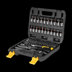 Klucz grzechotka zestaw 46 elementów