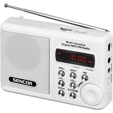 Radio SRD 215W Kiesz. odbiornik radiowy SENCOR