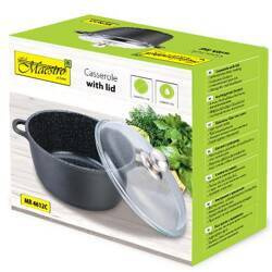 MR-4620C Garnek z pokrywką 20 cm, 2,1 l