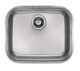 ALVEUS VARIANT 10 zlewozmywak stalowy satynowy podwieszany