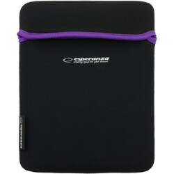 ESPERANZA ETUI NEOPREN NA TABLET 9.7" CZAR./FIOL.