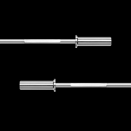 Gryf olimpijski prosty z łożyskami, sztanga olimpijska z łożyskami 120cm 9kg REBEL ACTIVE