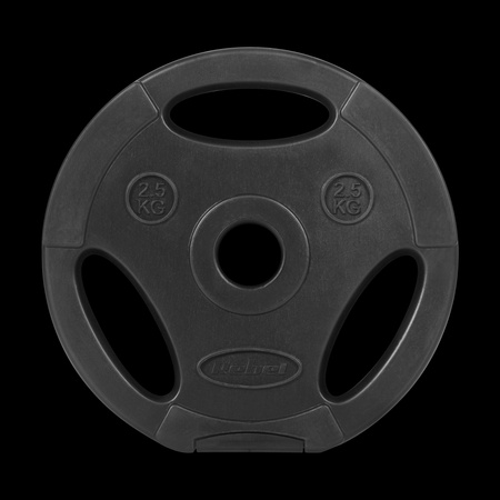 Zestaw obciążeń bitumicznych 4x2.5kg, otwór 31mm, talerz z uchwytami, REBEL ACTIVE