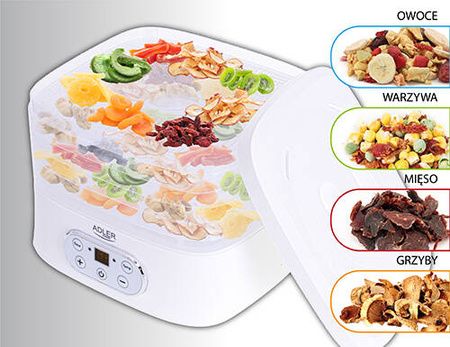 AD 6658 Suszarka do grzybów, ziół i żywności - dehydrator