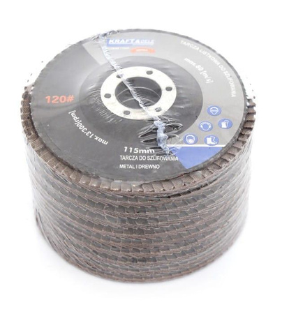 Komplet tarcz listkowych 10szt. 115mm P100 KD963 - KRAFT&DELE