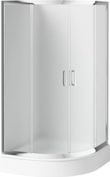 Kabina prysznicowa półokrągła 90x90 cm - wysokość 170 cm (KYP 653K) - Deante