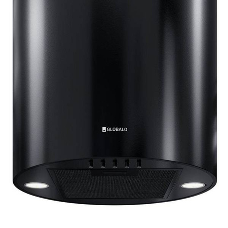 Okap kuchenny Lobelio 39.1 Black GLOBALO