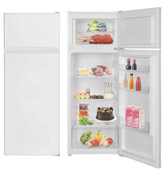 LLODÓWKA 143 CM , BIAŁA, Z GÓRNYM ZAMRAŻALNIKIEM LED SFTF-211-WE3 SMITH