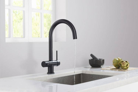 Eden - czarny mat Blue Water