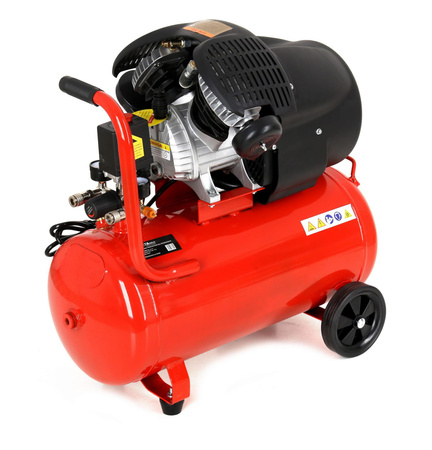 KOMPRESOR OLEJOWY SPRĘŻARKA 50L KD1484 - KRAFT&DELE