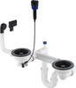Syfon do zlewozmywaka granitowego 1.5- i 2-komorowego - Space-Saver (ZXY N973) - Deante