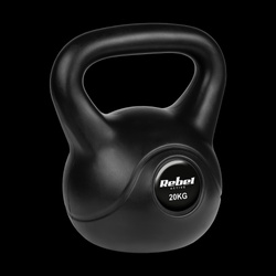 Kettlebell bitumiczny 20 kg REBEL ACTIVE