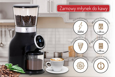 AD 4450 Młynek żarnowy do Kawy