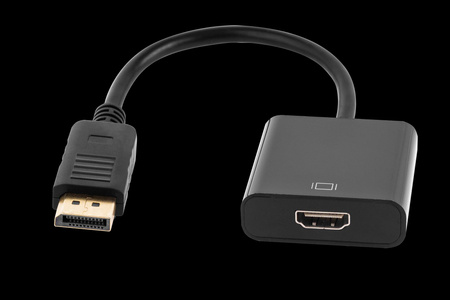 Złącze adapter wtyk DISPLAYPORT - gniazdo HDMI