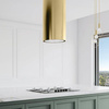 Okap kuchenny GLOBALO Cylindro Isola 39.7 Light Gold Mat GLOBALO