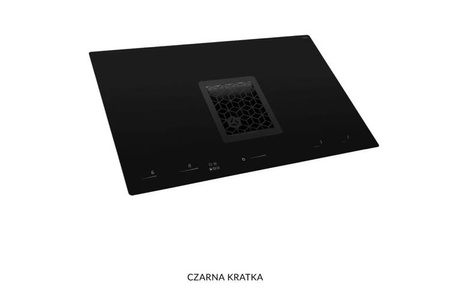 Okap zintegrowany z płytą Wizard Złota kratka CDB8001CZ Ciarko Design