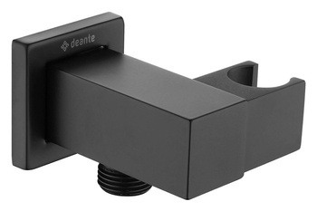 Przyłącze kątowe kwadratowe z uchwytem na słuchawkę (NAC N58K) - Deante