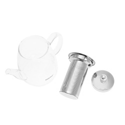 Zaparzacz szklany, tłokowy, 0,60l Kinghof KH-4842