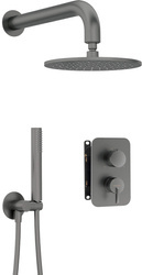 Zestaw prysznicowy podtynkowy z BOXem mieszaczowym - z głowicą prysznicową (BXYYDQSM) - Deante