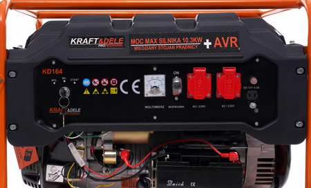 Agregat prądotwórczy 5500W 12/230V KD164 - KRAFT&DELE
