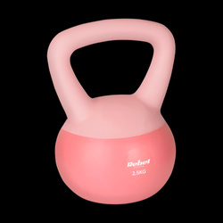 Soft Kettlebell miękki winylowy 2.5kg REBEL ACTIVE