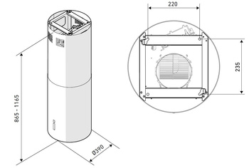 OKAP GLOBALO MIRAYA ISOLA 39.1 IVORY