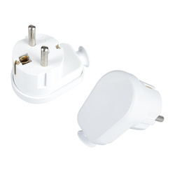 Wtyczka kątowa rozbieralna Uni-Schuko WT-16U biała Montis MT018-B Produkt POLSKI