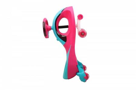 Jeździk Grawitacyjny Swing Car z muzyką i światłem róż-błękit