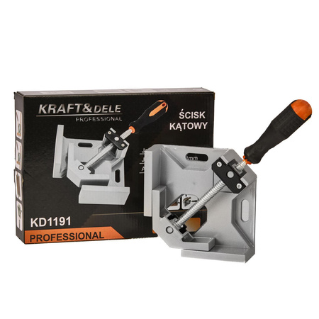 Ścisk stolarski kątowy 68mm 150x70mm KD1191 - KRAFT&DELE