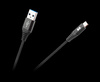 Kabel USB - USB typu C REBEL 200 cm czarny