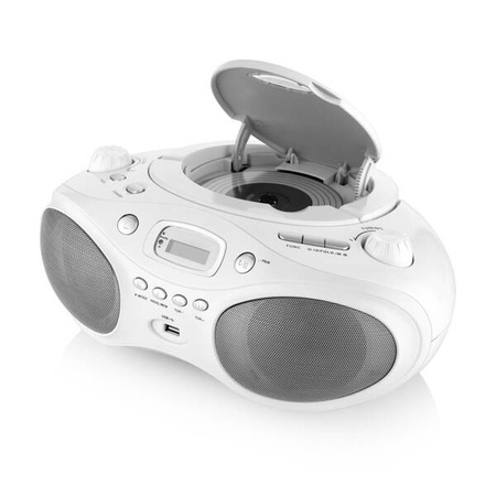 JVC Boombox RD-E661W-DAB biały (4975769024986) - JVC