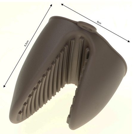 Chwytak do garnków, silikon, szary KingHof KH-1621