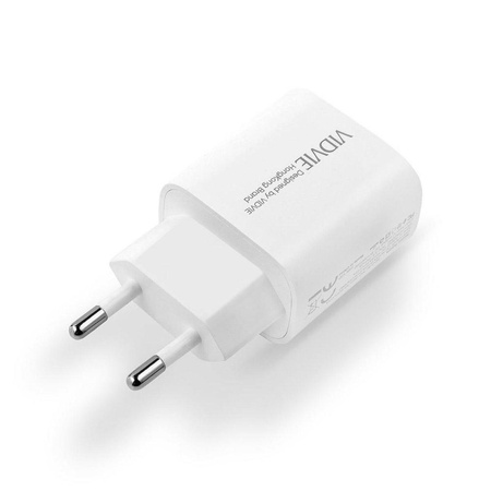 Ładowarka sieciowa USB typu A + USB typu C 20W 3A