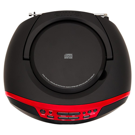 Boombox AIWA BBTU-500 DAB+/FM czerwony (8435256898477) - AIWA
