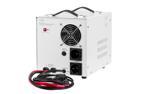 Zasilacz awaryjny KEMOT PROsinus-2600/24 przetwornica z czystym przebiegiem sinusoidalnym i funkcją ładowania 24V 230V 2600VA/1800W