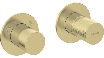 Bateria prysznicowa z przełącznikiem natrysku - pozioma (BHS R46P) - Deante