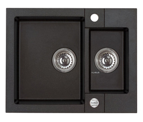 ALVEUS ROCK 80 zlewozmywak granitowy czarny (1218091)