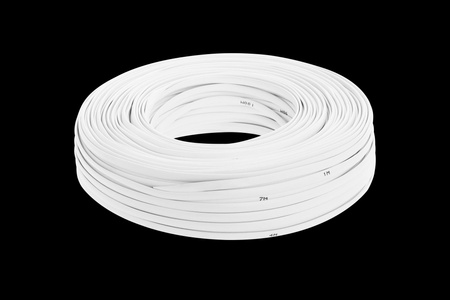 Kabel telefoniczny 6C biały 100m LXK513