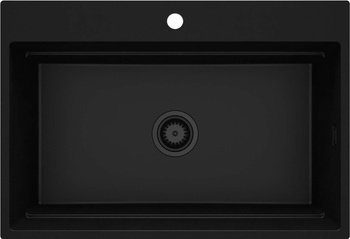 Zlewozmywak granitowy magnetyczny 1-komorowy (ZRM N10B) - Deante