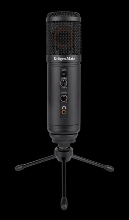 Mikrofon gamingowy / vlogerowy na USB Kruger&Matz Warrior GV-100