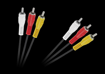 Kabel 3 x RCA - 3 x RCA 1,5m