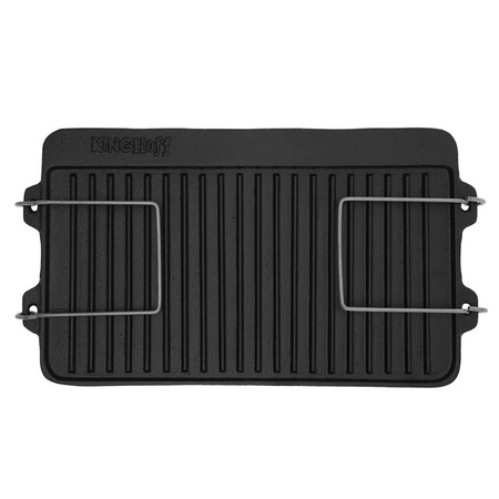 Płyta grillowa, żeliwo 44x24x2cm KingHo KH-1262