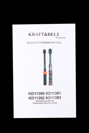 Klucz dynamometryczny 1/4 1-25Nm KD11390 - KRAFT&DELE