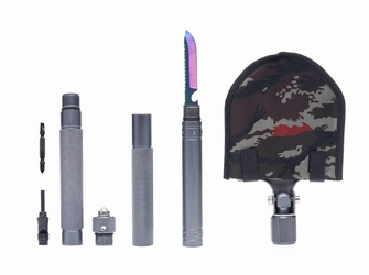 Saperka survivalowa wojskowa wielofunkcyjna KD10657 - KRAFT&DELE